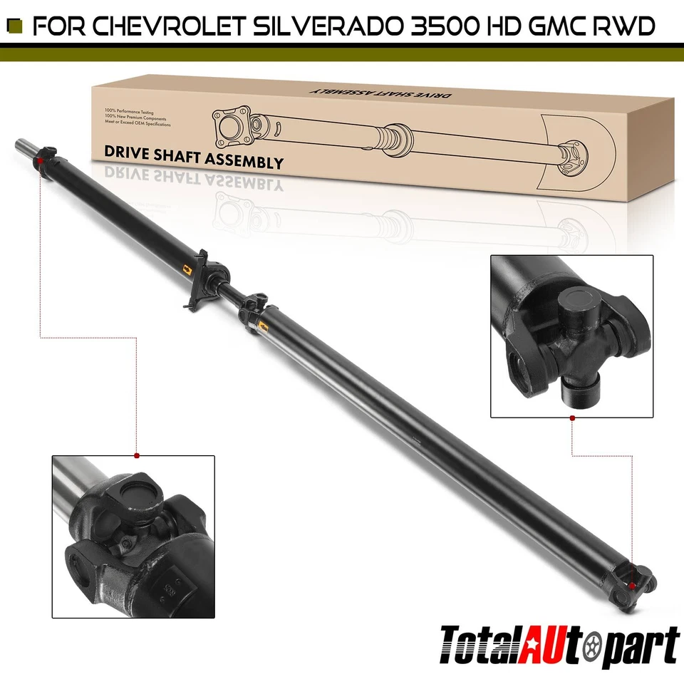 Conjunto de eje de transmisión para Chevy Silverado 3500 HD 11-17 GMC Sierra 3500 HD trasero Foto 1 de 4