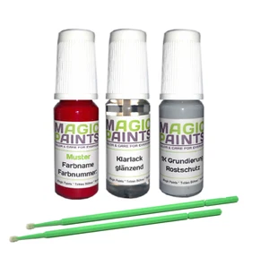 Touch-Up Paint Set Suitable For Mini, 851 / U851 Chili Red + Clear Coat + Primer - Picture 1 of 2