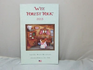 Folleto Catálogo Wee Forest Folk WFF 2013 Folleto Lista de Precios Año Completo ¡COMO NUEVO! - Imagen 1 de 4