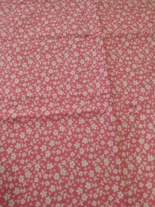 Ponk White Floral Fabric Michael Miller wallpaper flowers spring summer sewing - Picture 1 of 1