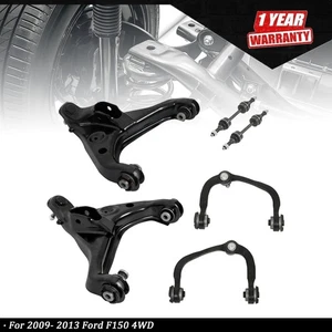 6PC Front Upper Lower Control Arms Sway Bars K80306 For 4WD 2009- 2013 Ford F150 - Picture 1 of 12
