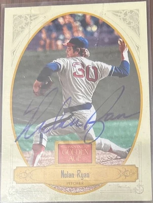 2012 Panini Golden Age NOLAN RYAN #126 🔥 Angels 🔥 GORGEOUS Autograph ⚾️ 1/1 - Image 1 of 3
