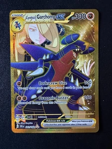 POKEMON TCG - DESTINED RIVALS - CYNTHIA'S GARCHOMP EX 241/182 - Picture 1 of 2