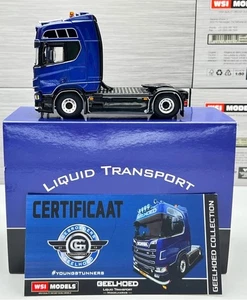 WSI 1:50 Geelhoed Scania R Highline CR20H 01-4666 LKW Diecast NEU OVP - Bild 1 von 5
