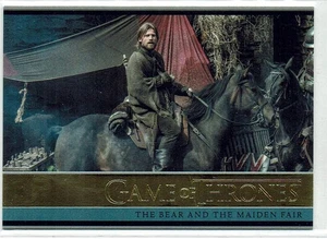 Game of Thrones Season 3 GOLD Parallel Base Chase Card #21 - #125/150 - Picture 1 of 2