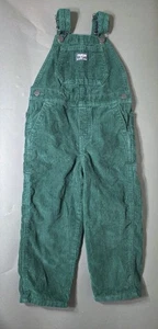 Mono de pana verde vintage OshKosh B’gosh Vestbak 4T - Imagen 1 de 4