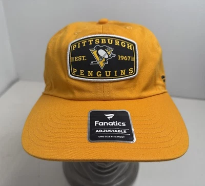 Pittsburgh Penguins Fanatics Dangle Yellow Gold Adjustable Hat - Image 1 of 4