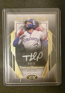 2022 Topps Tier One Talent Teoscar Hernandez Auto /10 Dodgers - Picture 1 of 2