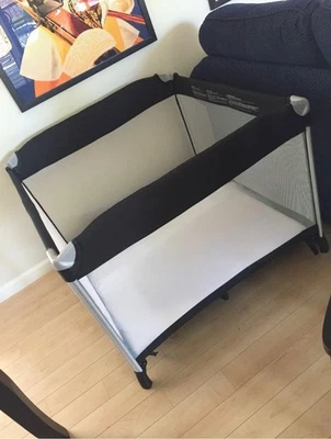 Joovy New Room2 Portable Playard, Black for baby - Image 1 of 4