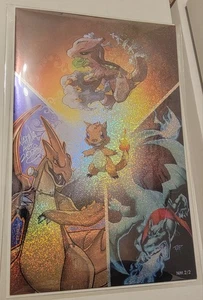 Tales Of Savagery Monstemon Charizard Glitter Foil ArtistProof #2/2 SIGNED NatWa - Picture 1 of 3