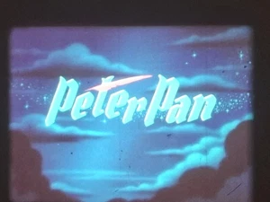 PETER PAN 1953 DISNEY 16MM COLOUR SOUND CINE FILM FEATURE - Picture 1 of 24