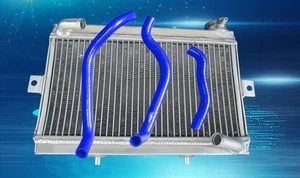 Blue hose For HONDA TRX250 TRX250R TRX 250R 1986 1987 86 87 Aluminum Radiator - Picture 1 of 9
