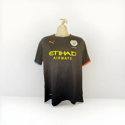 Puma Manchester City Lejos Jersey Etihad Airways Fútbol Soccer Kun Agüero XL - Image 1 of 4