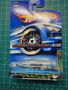New Hot Wheels 2006 Treasure Hunt Series Custom59 1959 Cadillac #4/12 J3284 042 - Picture 1 of 9