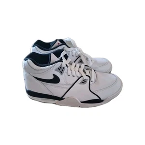 Nike Air Flight 89 White/black-wolf Grey GS Size UK 6 FREE DELIVERY 🚚 - Picture 1 of 5