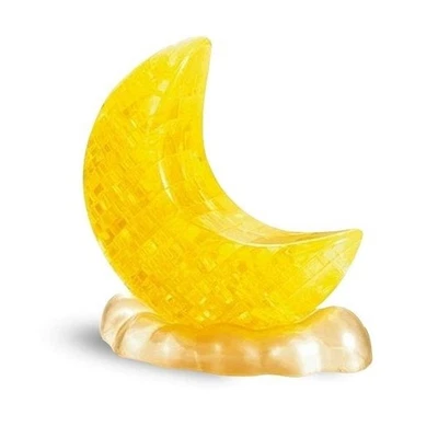 Puzzle lune en 3D jaune - Photo 1/2