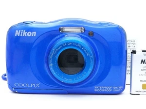 Nikon COOLPIX S33 13.1MP 3x Zoom wasserdichte Kompakt Digitalkamera aus Japan - Bild 1 von 14