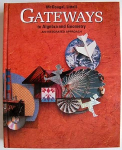 McDougal Gateways Algebra Geometry Math Book Grade 7-10 Unused! - Picture 1 of 3