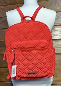 Vera Bradley Leighton Backpack Canyon Sunset Red, Quilted NWT - Picture 1 of 8