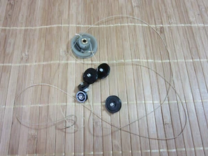 BRAUN REGIE 530 VINTAGE DIETER RAMS RECEIVER PARTS: TUNER GEARS. - Picture 1 of 2