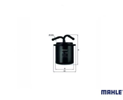 Filtro de combustible Mahle KL 134 para Subaru Forester Impreza Legacy Outback Svx Foto 1 de 2