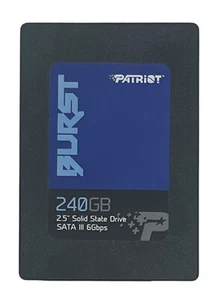 Patriot Burst 240GB 2.5" Sata III 6Gb/s Solid State Drive PBU240GS25SSDR - Picture 1 of 3