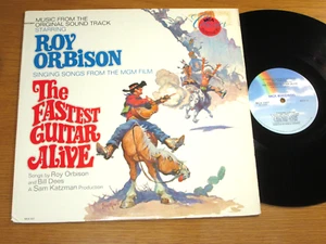 REISSUE SOUNDTRACK LP - ROY ORBISON - MCA -1437 - "THE FASTEST GUITAR ALIVE" - Picture 1 of 3