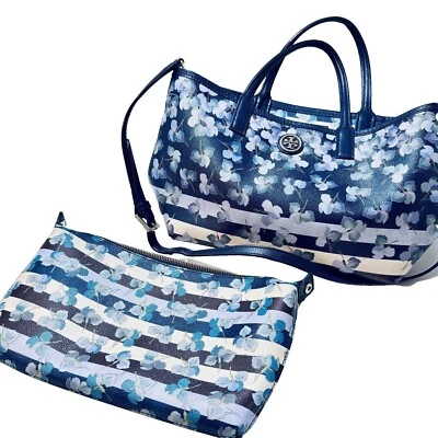 Tory Burch Kerrington Floral Adjustable Shoulder Crossbody Purse Interior Bag - Image 1 of 4