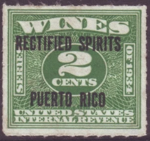 ESTADOS UNIDOS CENICIENTA - 2c IMPUESTO AL VINO - SELLO DE INGRESOS INTERNOS DE ESTADOS UNIDOS (A20723) - Imagen 1 de 1