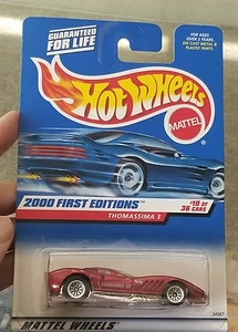 2000 Hot Wheels #70 First Edition Thomassima 3 Lace wheels - Picture 1 of 4