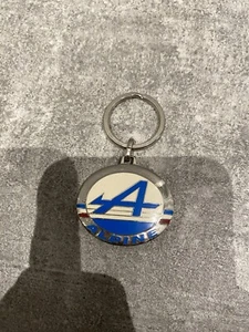 Porte clef original ancien vintage Alpine 80s très bon état sport auto - Picture 1 of 3