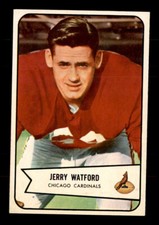 1954 Bowman #107 Jerry Watford NM-MT