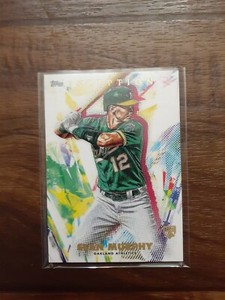 Sean Murphy Topps Inception 2020 Base Card #9 Oakland Athletics Rookie Card RC