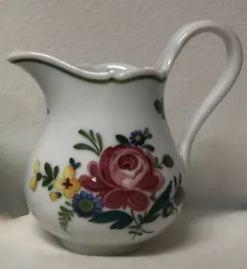 JARRA PEQUEÑA CREMA HORNSEA POTTERY INGLATERRA LAGO CISNE BLANCA CON MATICES GRISES - Imagen 1 de 6