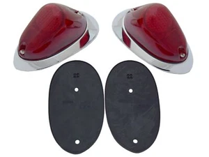 Pair of L549 Rear Lights for Morris Minor 37H5161 & 37H5162, 53576 & 53577 - Picture 1 of 5