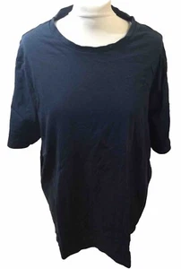 GEORGE Navy Blue Short Sleeve T-shirt U.K. XL 45-47” - Picture 1 of 5