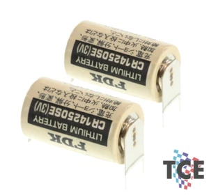 2x Pilas de placa BMW SI Sanyo FDK cuadro de instrumentos 1 par E30 E23 E24 E28 - Imagen 1 de 3