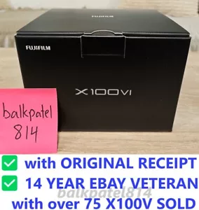 Fujifilm X100VI Camera SILVER - IN HAND & SHIPS ASAP ✅ TRUSTED SELLER - Picture 1 of 3