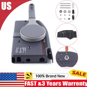 Universal Outboard Remote Control Pull Open-703 Remote Control Box Yamaha+Switch - Foto 1 di 12