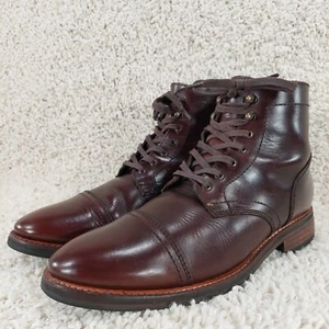 Thursday Boots Captain Botas de Cuero con Cordones para Hombre 10.5 Marrón Oscuro Goodyear Welt - Imagen 1 de 10