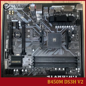 PER GIGABYTE B450M DS3H V2 DDR4*4 AM4 128GB HDMI DVI-D Micro ATX scheda madre - Foto 1 di 4