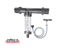 INYECTOR VENTURI DE FERTILIZANTE CON CAUDALIMETRO PROFESIONAL DE ABONO EN RIEGO