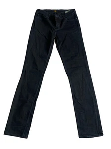 Lee Women's Marion Straight Jeans Black Clean Allad 30W x 35L - Picture 1 of 8