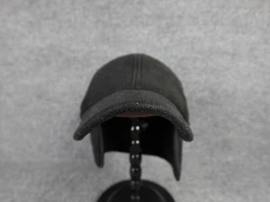 Wigens Fleece CEDRIC - European Swedish Cap Earflaps Gortex Black Sz 57 Mens - Picture 1 of 8