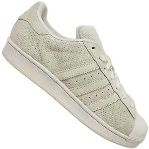 Adidas Originals Superstar II S79477 Zapatillas Deportivas Cuero Gris Perforado