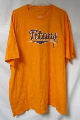 Cal State Fullerton Titans Men's Size 4X-Large T-Shirt A1 6475 - Image 1 of 3