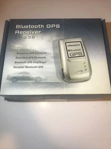 Globalsat Bluetooth BT 338 GPS Receiver Gray Portable Surf Star. - Picture 1 of 6