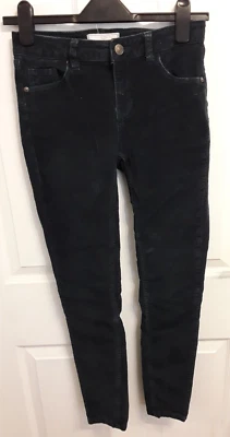 Fat Face Night Sky Blue 5 Pocket Jeggings Jeans Cords UK 8 (W28/29" Measured) - Image 1 of 4