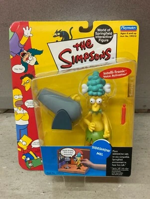 Figura Simpsons World of Springfield Sideshow Mel (2001) Playmates Serie 5 NUEVO Foto 1 de 3