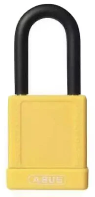 Abus 74/40 Ka Yellow Lockout Padlock,Ka,Yellow,1-3/4"H - Image 1 of 2